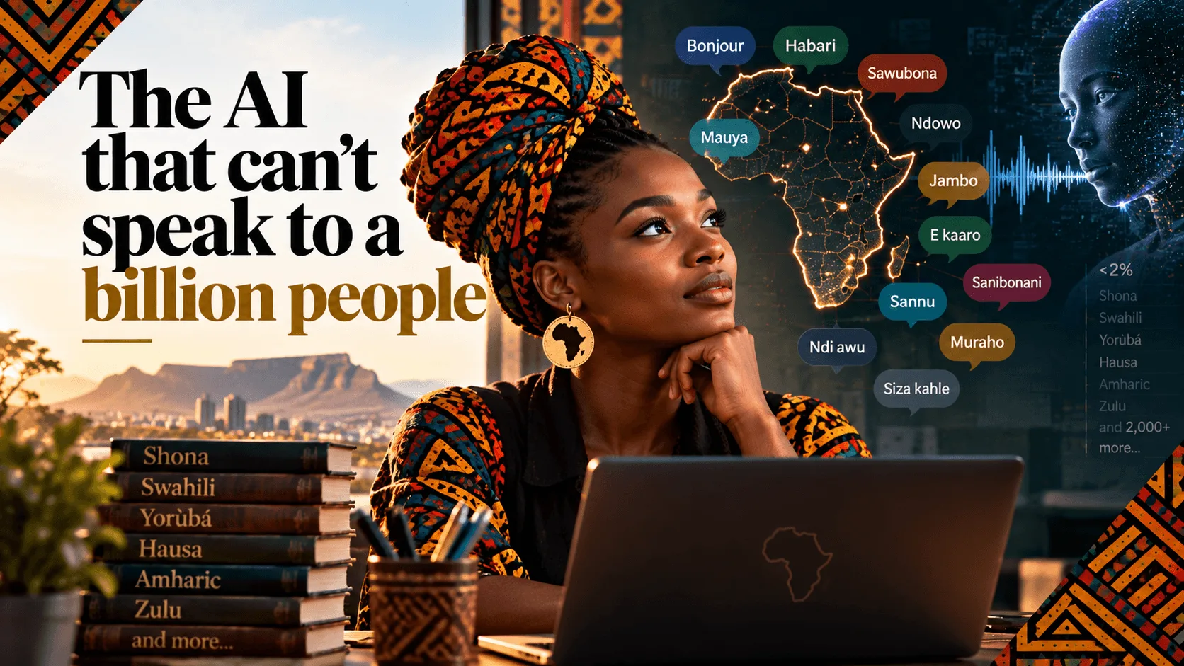 AI can't speak to a billion Africans