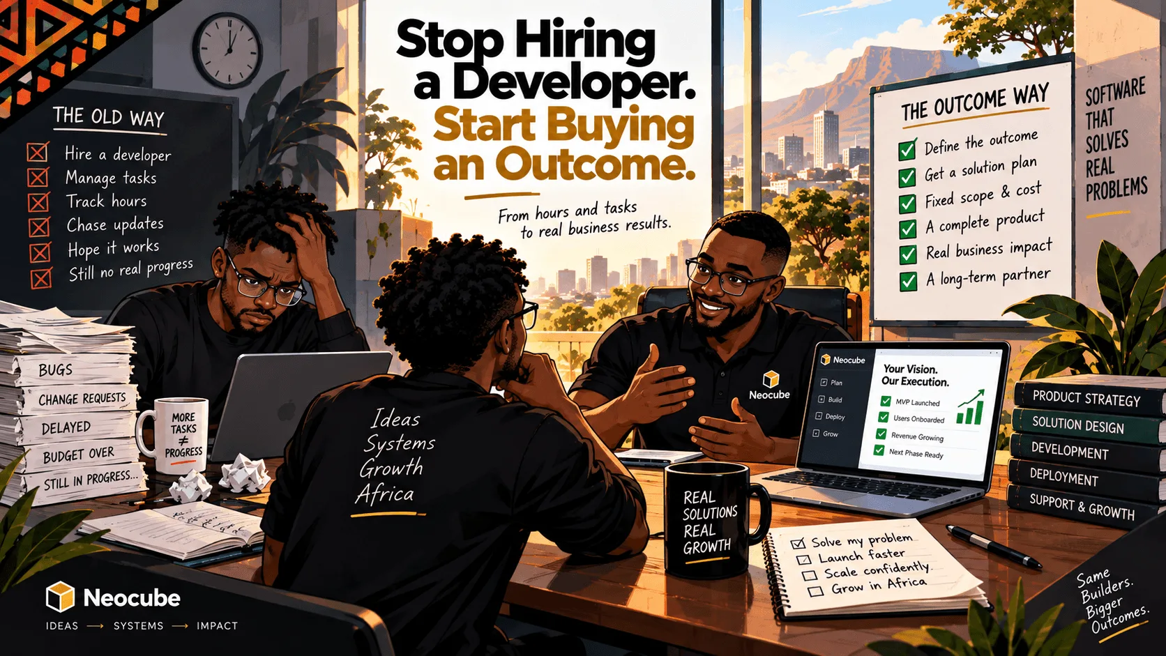 Stop hiring a developer, buy an outcome