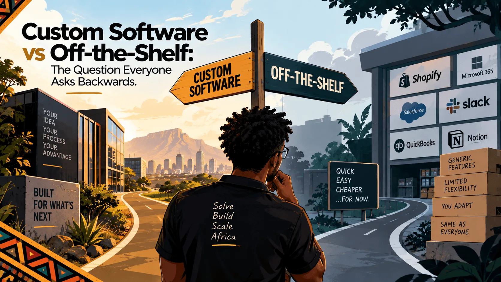 Custom software vs off-the-shelf
